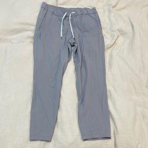 Lululemon joggers size 10 light grey stone